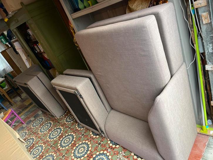 Objekten - OPEN SOFA - 3 Seater - Daybed - Left, Huis en Inrichting, Zetels | Zetels en Chaises Longues, Gebruikt, Driepersoons