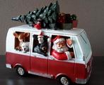 Autobus met Kerstman + dieren + LED ( NIEUW ), Ophalen of Verzenden, Nieuw