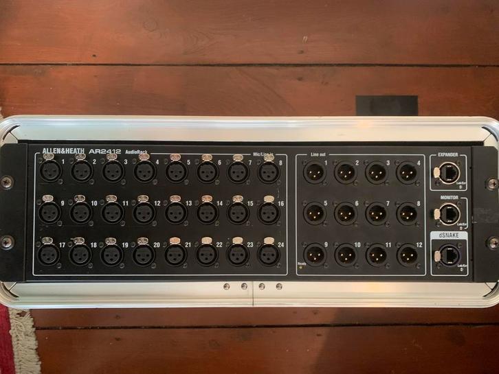Allen & Heath AR2412 stagebox, Muziek en Instrumenten, Mengpanelen, Zo goed als nieuw, Ophalen