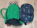2 leuke kinderrugzakjes (kikker en ruimte), Ophalen, Zo goed als nieuw