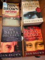 de davinci code boeken van Dan Brown, Ophalen of Verzenden, Zo goed als nieuw