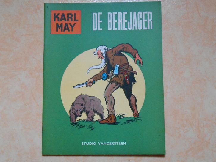 Karl May 3 De berejager 1963 1 ste druk., Livres, BD, Comme neuf, Une BD, Enlèvement ou Envoi