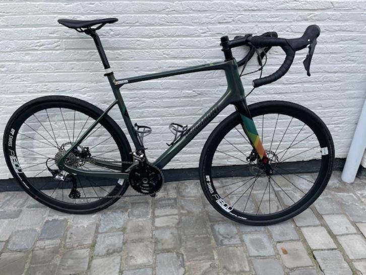 Frameset gravelbike met toebehoren, Fietsen en Brommers, Fietsonderdelen, Gebruikt, Frame, Ophalen