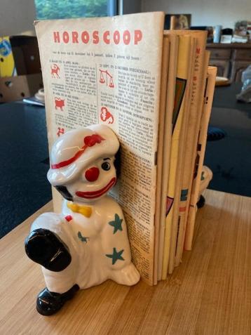 boekensteunen clowns beschikbaar voor biedingen