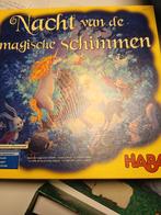 Gezelschapsspel Haba Nacht van de magische schimmen, Trois ou quatre joueurs, Enlèvement, Comme neuf, HABA