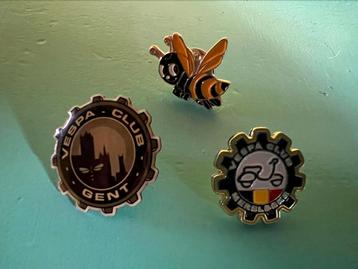 3 pins voor je Vespaverzameling - collectors item beschikbaar voor biedingen