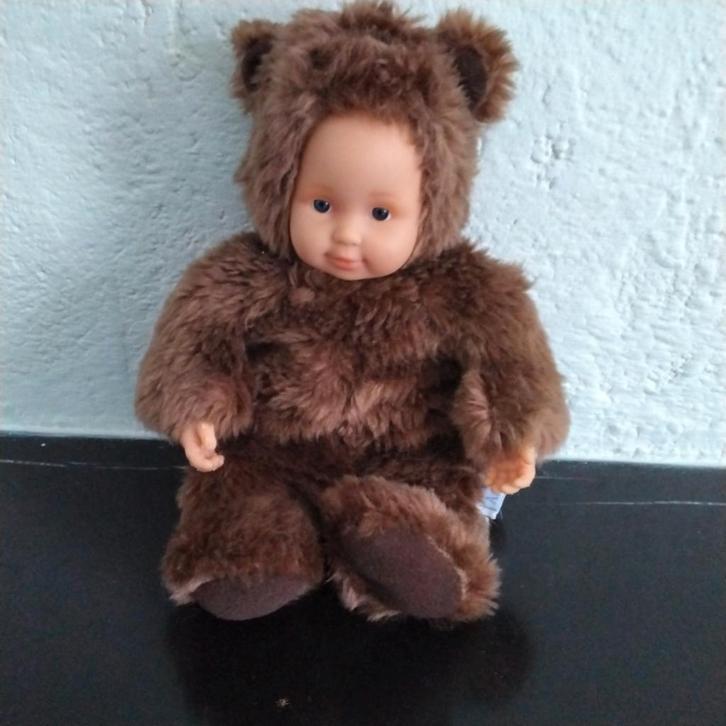 Vintage anne geddes beertje knuffeltje, Collections, Poupées, Enlèvement ou Envoi