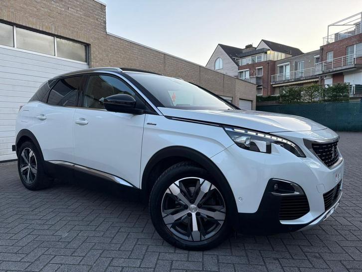 Peugeot 3008 Gt Line | 12 M Garantie | 123 Dkm|Benzine|2017|, Auto's, Peugeot, Bedrijf, Te koop, 360° camera, ABS, Achteruitrijcamera