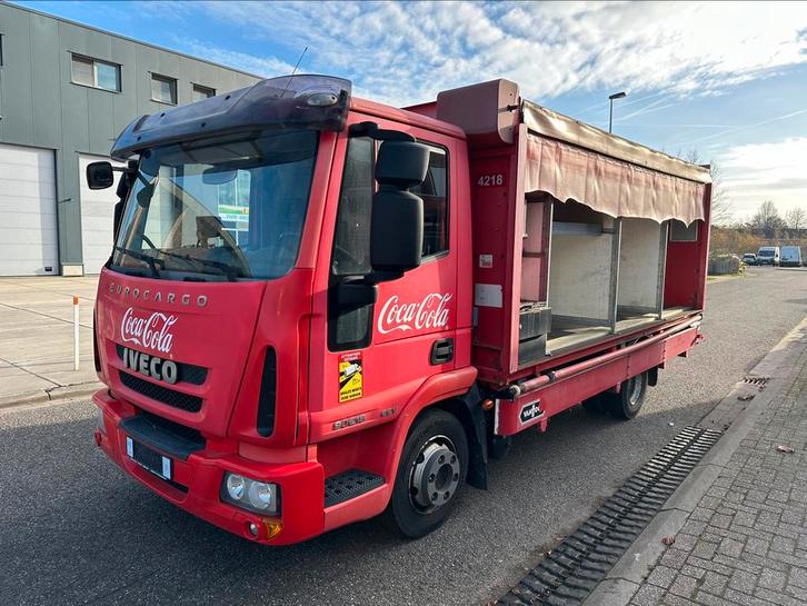 Iveco eurocargo 90E18 euro5 Automaat Airco, Auto's, Vrachtwagens, Bedrijf, Iveco, Diesel, Euro 5, Automaat, Ophalen