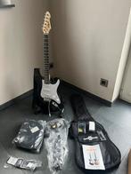 Elektrische gitaar met allerlei nieuwe toebehoren, Musique & Instruments, Enlèvement, Comme neuf