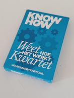 Kwartet - Thema "Know How, weet hoe het werkt", Enlèvement ou Envoi