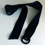 Soepele Stoffen Ceintuur: 96cm, Ophalen of Verzenden, Gedragen, Zwart