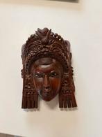 Handgesneden Balinees houten wandmasker (suarhout), Antiek en Kunst, Kunst | Beelden en Houtsnijwerken, Verzenden