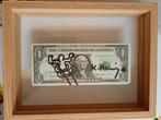 keith haring handgesignieer biljet, Antiek en Kunst, Ophalen of Verzenden