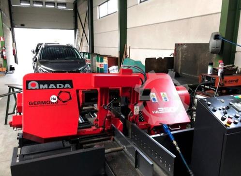 Amada HA250W - lindzaag, Doe-het-zelf en Bouw, Gereedschap | Zaagmachines, Gebruikt, Lintzaag, Ophalen