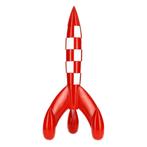 kuifje - Tintin fusée - raket 90 cm Moulinsart, Verzamelen, Nieuw, Beeldje of Figuurtje, Ophalen, Kuifje