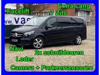 Mercedes-Benz V 220 d XXL - LWB - A3 - Extra Lang / Leder /, Auto's, Mercedes-Benz, Automaat, Monovolume, USB, Zwart