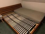 Bed 180cm x 200cm GRATIS, Ophalen, Bruin, Tweepersoons, Zo goed als nieuw