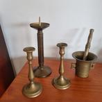 Koperen kandelaars, Antiek en Kunst, Ophalen