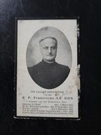 E.H.Le Bon overl 1913, Verzenden, Bidprentje