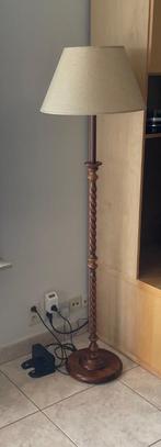 Staande lamp, Huis en Inrichting, Lampen | Vloerlampen, Ophalen, Gebruikt, Hout