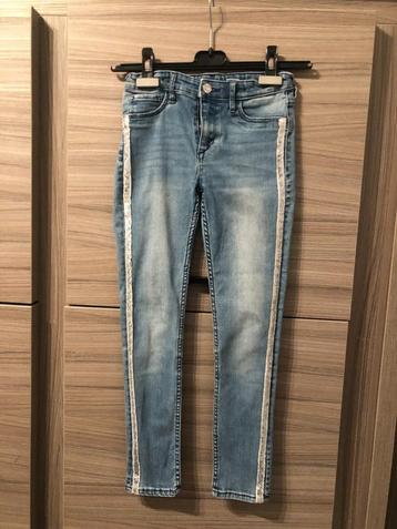 Lichtblauwe meisjes-jeans DENIM, maat 152, H & M