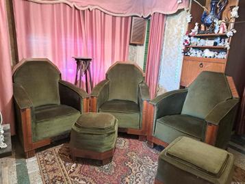 Salon groen stijl Decoene, Huis en Inrichting, Ophalen