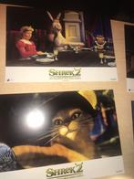 Shrek 2 lobbycards, Ophalen of Verzenden, Overige figuren, Nieuw, Papier, Kaart of Schrift