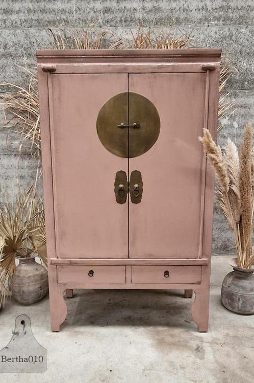 Oude Chinese kast, Antiek en Kunst, Curiosa en Brocante, Ophalen of Verzenden