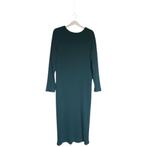 Stretchy lange jurk donkergroen XXL, Kleding | Dames, Grote Maten, Verzenden, Zo goed als nieuw, Groen, Jurk