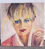 huile sur panneau signe tony reniers, Ophalen of Verzenden