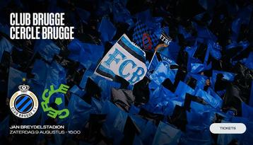1 Ticket Club brugge - Cecrle, Tickets & Billets, Une personne, Août