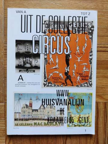 Uit de collectie circus beschikbaar voor biedingen