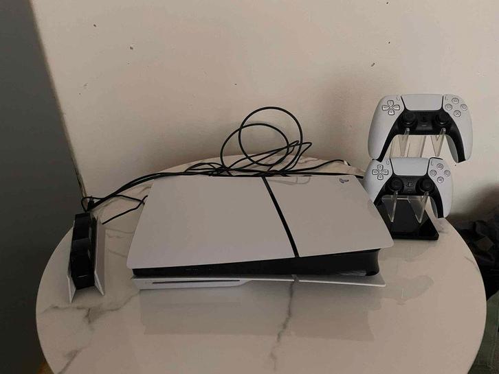 Playstation 5, disc version 1 TB, Games en Spelcomputers, Spelcomputers | Sony PlayStation 5, Zo goed als nieuw, Playstation 5