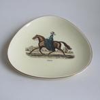 Vintage West Germany driehoekig bord paard vide poche, Antiek en Kunst, Ophalen of Verzenden
