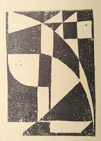 Lino  Compositie voor "De Patroelje". 1922., Antiek en Kunst, Kunst | Etsen en Gravures, Ophalen of Verzenden