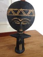 Akua'ba Ashanti vruchtbaarheidsbeeldje, Folk Art Ghana, Ophalen of Verzenden
