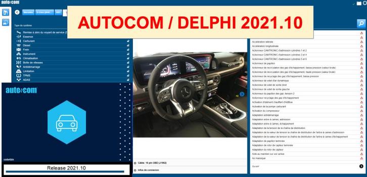 Nouveau logiciel Delphi 2021 (autocom) voitures, Auto diversen, Autogereedschap, Nieuw, Ophalen of Verzenden