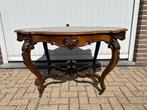 Schitterende gesneden notenhouten tafel uit de Louis-Philipp, Ophalen