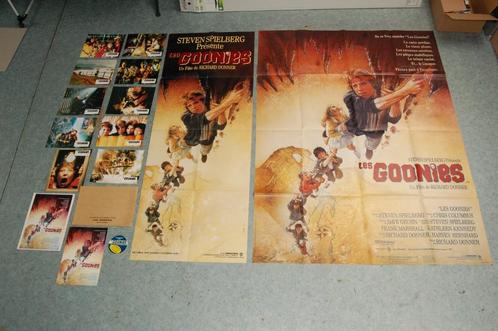 set affiches cinema the goonies france 1985, Collections, Posters & Affiches, Comme neuf, Enlèvement ou Envoi