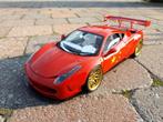 1:18 hotwheels elite ferrari 458 ombouw, Ophalen of Verzenden, Zo goed als nieuw, Auto, Overige merken