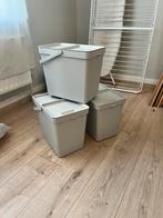 3 poubelles de tris Ikea, Comme neuf