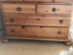 Houten dressoir, Huis en Inrichting, Kasten | Ladekasten, Ophalen, Gebruikt, 100 tot 150 cm, 3 of 4 laden