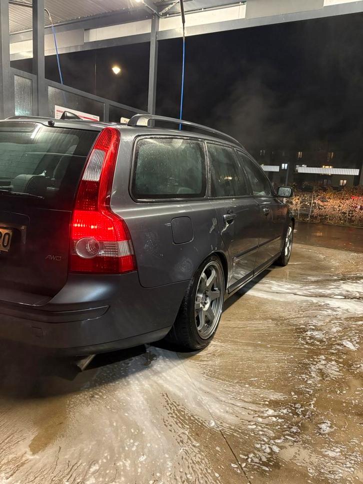 Volvo V50 t5, Auto's, Volvo, Particulier, V50, Benzine, Euro 3, Break, 5 deurs, Handgeschakeld, Zwart, Leder, Vierwielaandrijving
