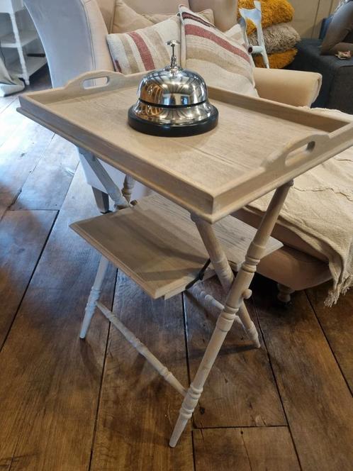 Kwaliteitsvolle butlertray/bijzettafel, Huis en Inrichting, Overige Huis en Inrichting, Zo goed als nieuw, Ophalen of Verzenden