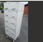 METALEN LOCKERBAK  KAST, Ophalen of Verzenden, Gebruikt, Lockerkastladen