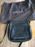 Nieuw schouder handtasje in leder Nobody, Handtassen en Accessoires, Tassen | Damestassen, Nieuw, Schoudertasje, Zwart, Ophalen