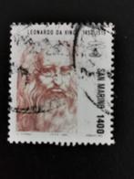 San Marino 1983 - Pioniers der Wetenschap -Leonardo da Vinci, Postzegels en Munten, Ophalen of Verzenden, Gestempeld