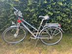 Damesfiets, Ophalen