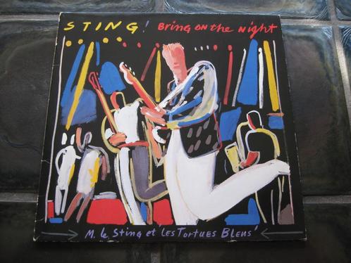 sting bring on the night made in germany 2 lp's, CD & DVD, Vinyles | Pop, Utilisé, 1980 à 2000, 12 pouces, Enlèvement ou Envoi